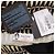 Lanvin Black & White Geometric Print Viscose & Polyester Dress - view 6