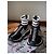 Dolce & Gabbana Sorrento Sneaker Calzino Nero Grigio EU 37 - vista 4