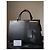 Autre Marque Maison Héroïne Leder Shopper Schwarz - Ansicht 7