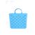 Gucci Blue rubber tote bag with GG monogram
