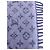 Sciarpa Louis Vuitton Monogram Grigia in Lana e Cashmere - vista 6