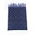 Sciarpa Louis Vuitton Monogram in Lana e Cashmere Blu Navy - vista 5