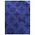 Louis Vuitton Monogram Scarf in Blue Wool and Cashmere - view 13