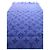 Louis Vuitton Monogram Scarf in Blue Wool and Cashmere - view 9