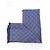 Sciarpa Gucci GG Supreme in lana blu navy - vista 10