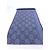 Sciarpa Gucci GG Supreme in lana blu navy - vista 2