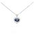 Autre Marque Collana in platino, zaffiro e diamante