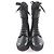 Fendi Black Leather Short Boots - view 3