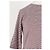 Autre Marque Camiseta ME + EM de algodón rosa con rayas finas - vista 4
