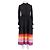 Autre Marque Vestido largo de seda negro OLIVIA RUBIN