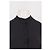 Autre Marque Vestido largo de seda negro OLIVIA RUBIN - vista 2