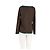 Autre Marque SIYU Pullover mit geometrischem Muster Braun - Ansicht 2