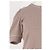 Autre Marque Top ME + EM in cotone bianco a righe con maniche a sbuffo - vista 4