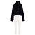 Cos Cropped Jacket Navy Blue