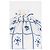 Top de algodão branco SéZane com bordados florais azuis - vista 2