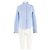 Autre Marque Blaues Baumwollhemd