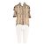 Autre Marque Top FRAME in seta beige con stampa animalier
