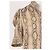 Autre Marque Top FRAME in seta beige con stampa animalier - vista 4