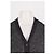 Autre Marque ME + EM Gestreifter Wollstrickjacke Grau - Ansicht 3