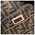 FENDI Spy Bag Bolsa de Mão Couro Rosa Tom Dourado 8BL078 - vista 22