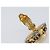 CHANEL Earring Metal Gold Tone White CC - vista 10