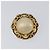 CHANEL Earring Metal Gold Tone White CC - vista 3