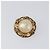 CHANEL Earring Metal Gold Tone White CC - vista 8