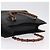 GUCCI Bamboo Hand Bag Leather Black Gold 002 1186 0260 - vista 7