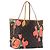 LOUIS VUITTON Monogram Rose Neverfull MM Tote Bag M48613 LV