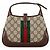 Gucci Jackie 1961 Monogramm Lederhandtasche Braun - Ansicht 4