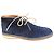 Acne Studios Bottines Chukka en daim bleu marine