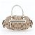 Coach Signature Turnlock 6232 Schultertasche aus Leder - Ansicht 3