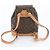 Zaino Louis Vuitton Monogram Montsouris MM in pelle - vista 2