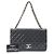 Chanel Matelassé Double Flap Schultertasche aus Lammleder