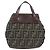Fendi FF Zucca Leder Handtasche Tote Bag