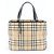 Saco Tote em couro Burberry Nova Check