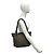 Fendi Shopper-Tasche aus Canvas und Leder mit Zucchino FF-Muster - Ansicht 2