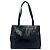 Salvatore Ferragamo Shopper aus Leder in Navy - Ansicht 3