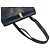 Salvatore Ferragamo Shopper aus Leder in Navy - Ansicht 4