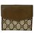 Gucci Vintage Sherry Line GG Pattern Leather Bi-fold Wallet - view 2
