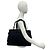 Prada Triangle Logo Hardware Tessuto Pocono Tote Bag - view 2