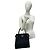 Burberry Nova Check Lederhandtasche mit Logo-Plakette - Ansicht 2