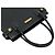 Burberry Nova Check Lederhandtasche mit Logo-Plakette - Ansicht 4