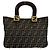 Borsa Fendi Vintage Zucca FF Pattern - vista 3