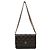 Borsa a tracolla Mini Chain Wallet in pelle caviar nera Chanel