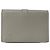 Autre Marque Saint Laurent Kartenetui aus grauem Leder - Ansicht 2