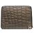 CHANEL Black Leather Notebook Cover Bookcase Pouch
