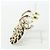 Orecchini Chanel B26C con strass, design a catena e logo Coco Mark - vista 2