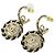 Orecchini Chanel B26C con strass, design a catena e logo Coco Mark - vista 6