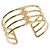 Céline Bracciale Rigido CELINE Triomphe Cage C2 Colore Oro da Donna